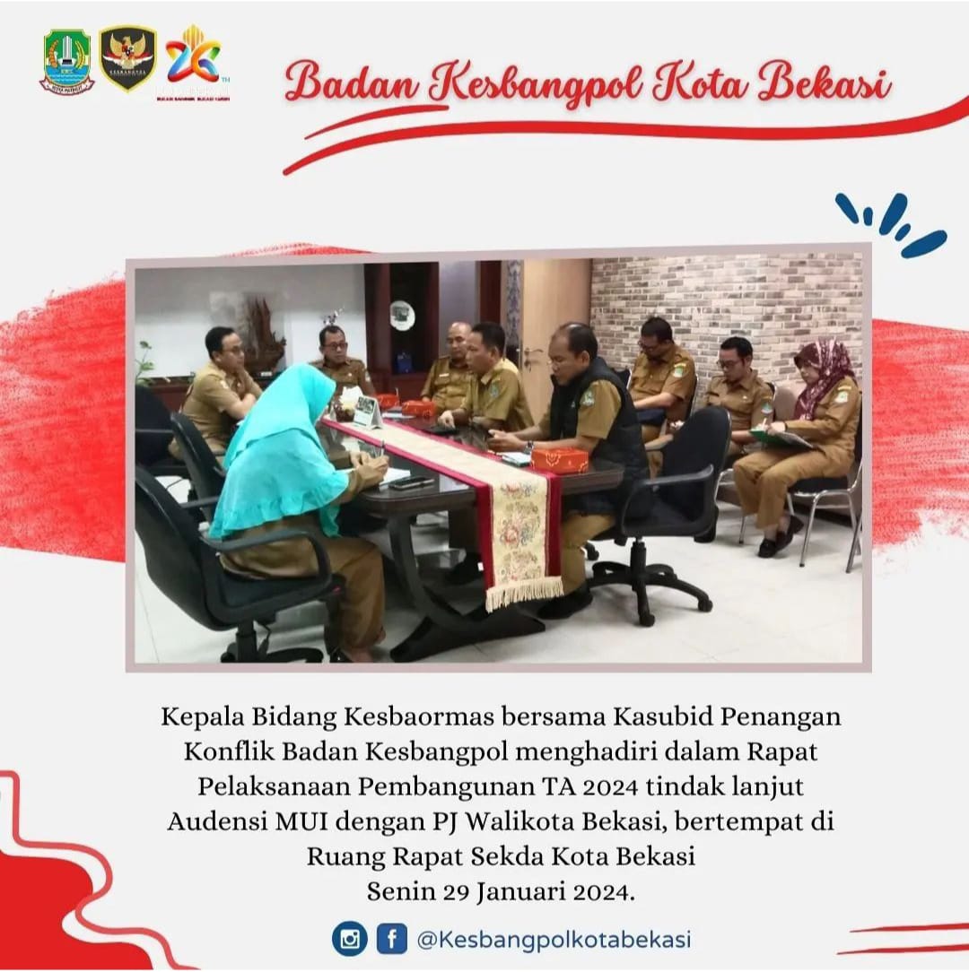 Rapat Pelaksanaan Pembangunan